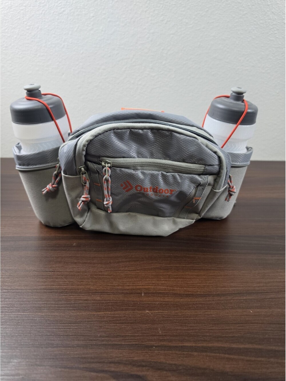 Grey Outdoor Products Hiking Fanny Pack Waist Bag Water Bottle